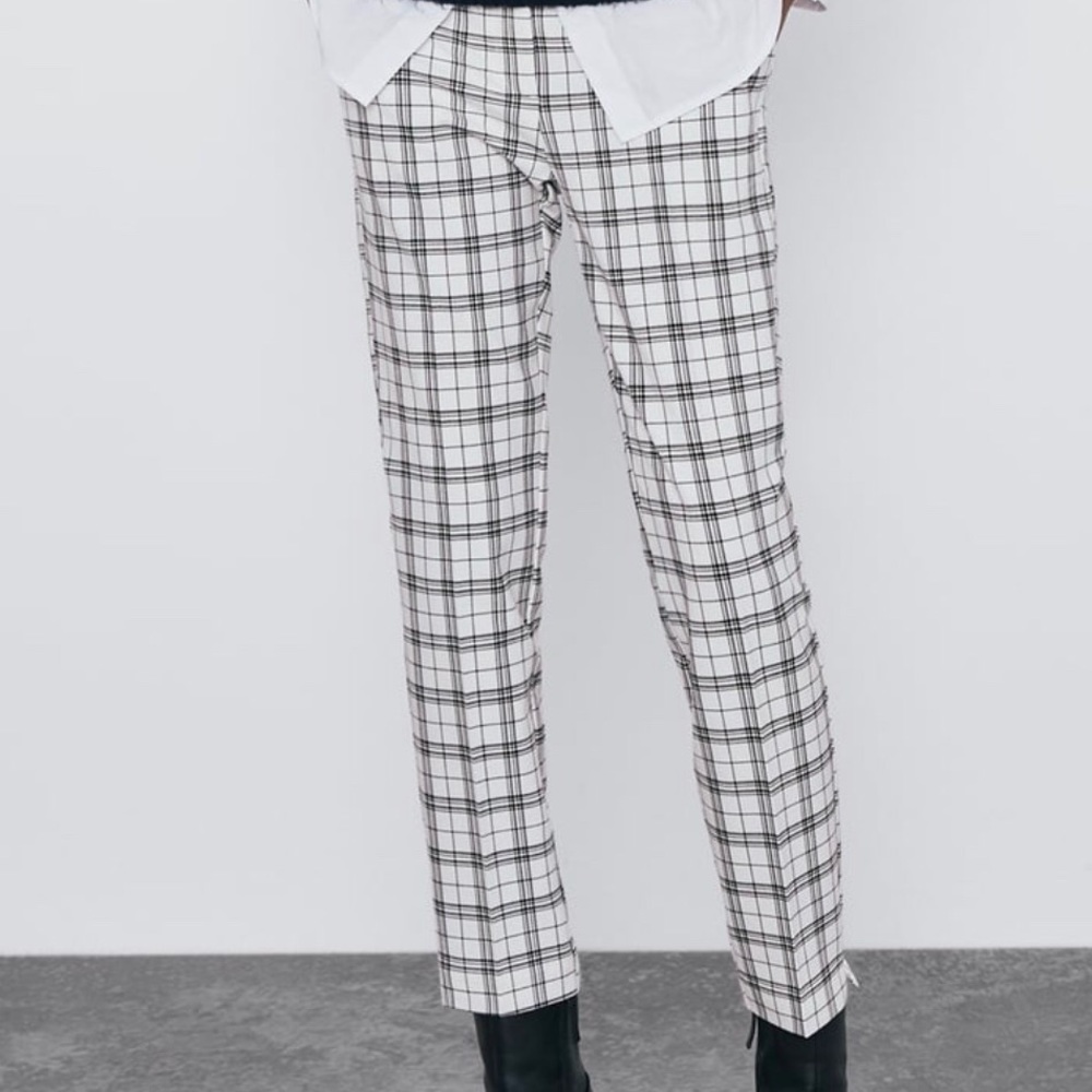[Brand New with Tags] Zara women plaid pants